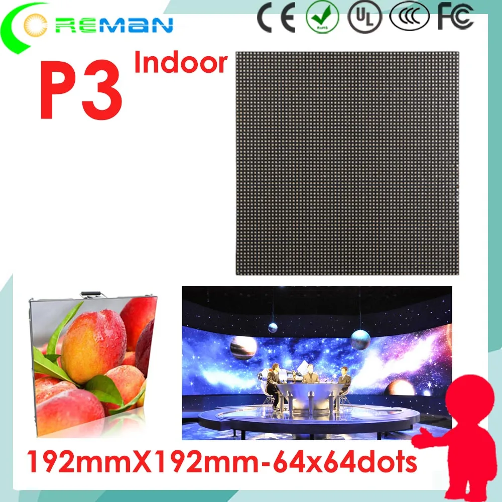 Alibaba express светодиодные настенные панели с 3d эффектом светодиодный модуль p3 pixel 3 мм