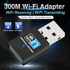 LEORY USB wifi адаптер 802.11n 300 Мбитс Wi-Fi адаптер ключ сетевая LAn Карта Wifi приемник сетевые карты