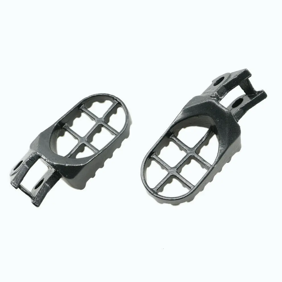 Стальные колышки для внедорожника серого цвета Kawasaki KX125 KX250 1997 2001|Подставки под