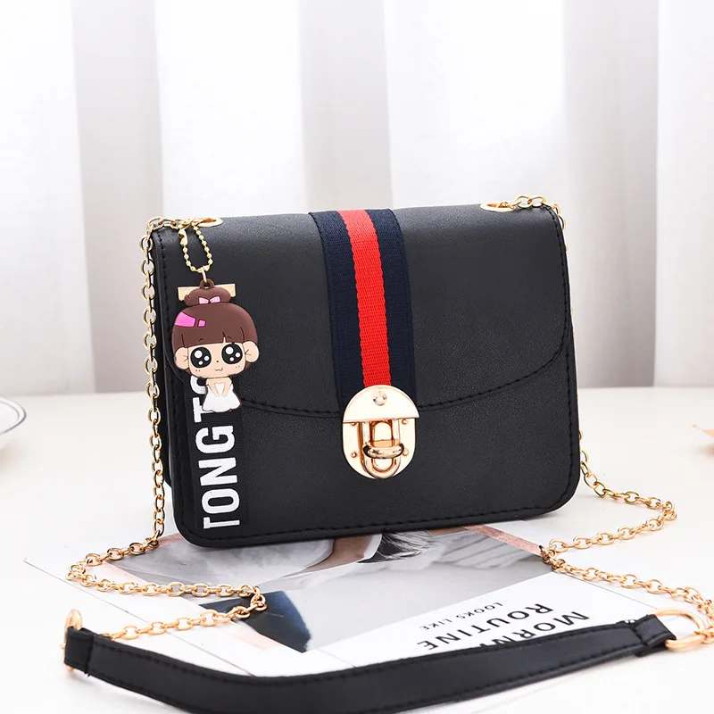 2019 Ladies Shopping Shoulder Bag for Girls Spring Summer Handbags PU Leather Small Flap Crossbody Bags Women Messenger | Багаж и сумки
