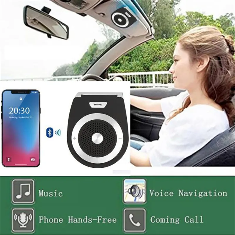 Автомобильный солнцезащитный козырек Bluetooth автомобильный комплект беспроводной