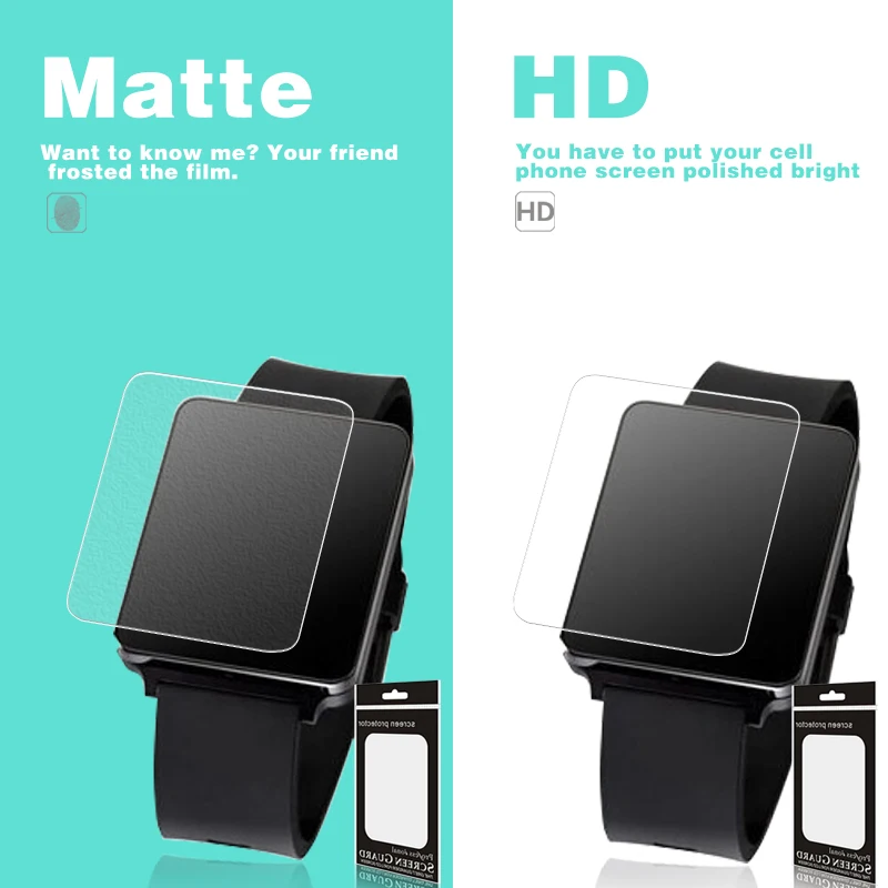 Прозрачная глянцевая пленка высокой четкости для LG G Watch _ Антибликовая матовая