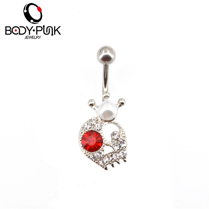 Пирсинг пупка из хирургической стали для танца живота|piercing barbell|navel belly buttonjewelry