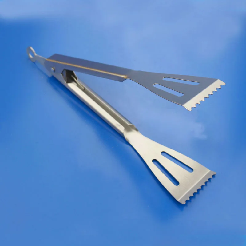 22 СМ Длина Полный Нержавеющей Пищевой Стали Салат Лапши Стейк Хлеб Щипцы Для