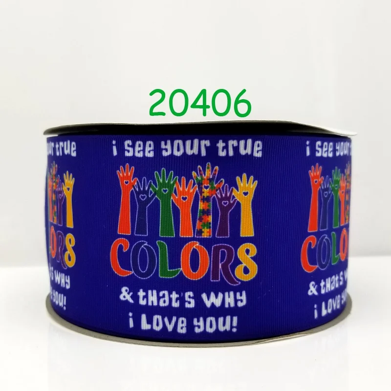 Новое поступление 50 ярдов мультфильм печатные ленты 18928 - Цвет: 20406