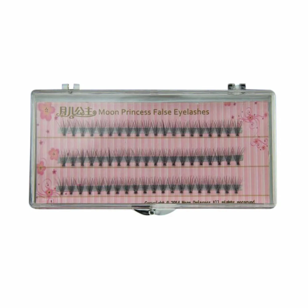 Профессиональные Черные искусственные макияж индивидуальные Кластерные