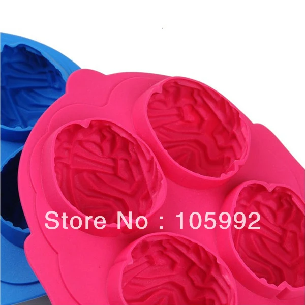 Форма для замораживания льда 4 в 1 силиконовая форма форме мозга|ice freeze|party drinkice cube