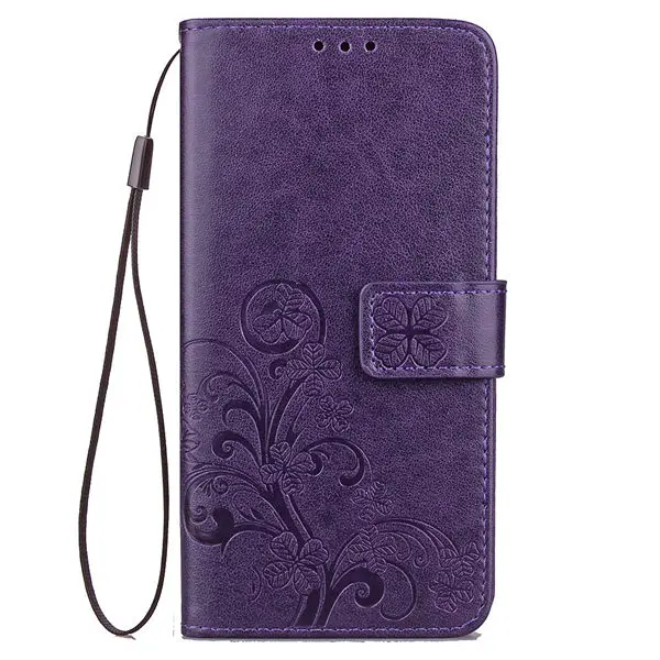Purple Guties кожаный чехол для телефона, чехол-кошелек для Xiaomi Max 2 3 A2 Lite, откидная подставка, чехол-книжка, мягкая задняя крышка из ТПУ для Redmi 6 6A Pro S2 - Цвет: Purple