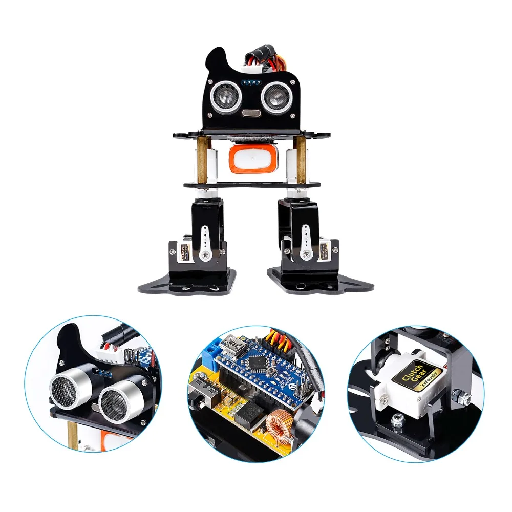 Sunfower умный программируемый танцующий робот DIY для Arduino детей и взрослых
