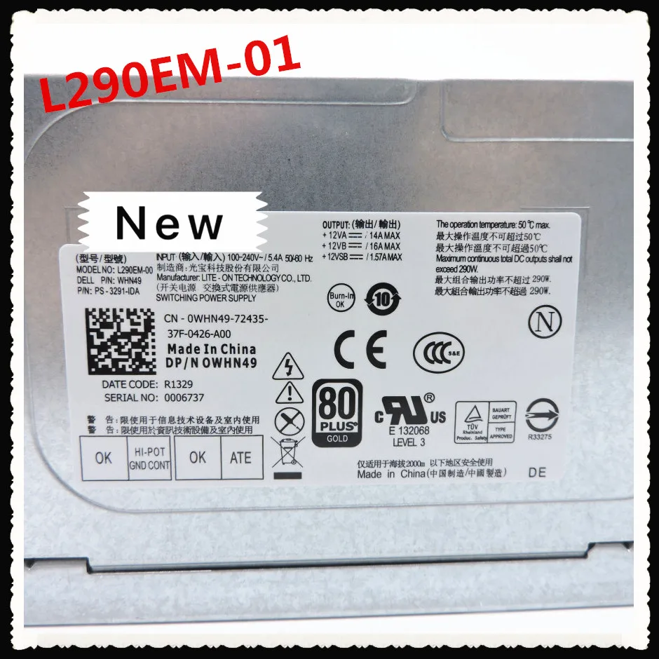 Качественный блок питания 100% для 3020 MT 7020MT 9020MT RVTHD H290AM-00 L290AM-00 L290EM-01 KPRG9 N0KPM полностью