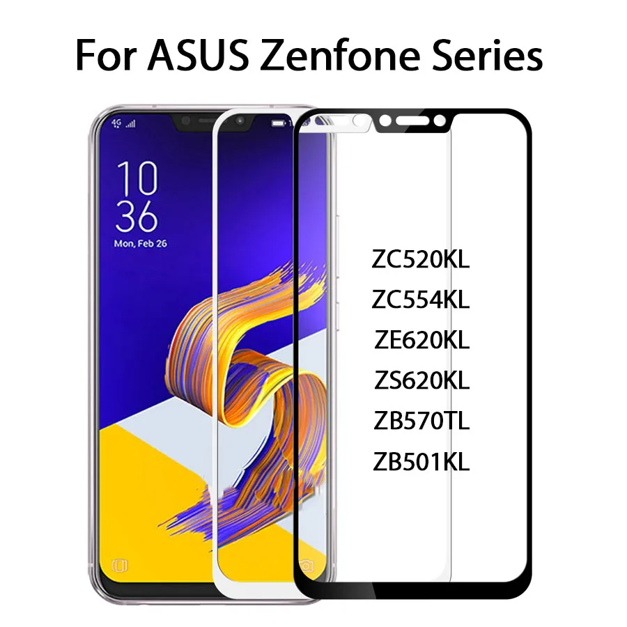 Закаленное стекло Zenfone4 Max ZC520KL для ASUS Zenfone 5 ZE620KL 4 PLUS ZB570TL ZC554KL Live ZB501KL защитная