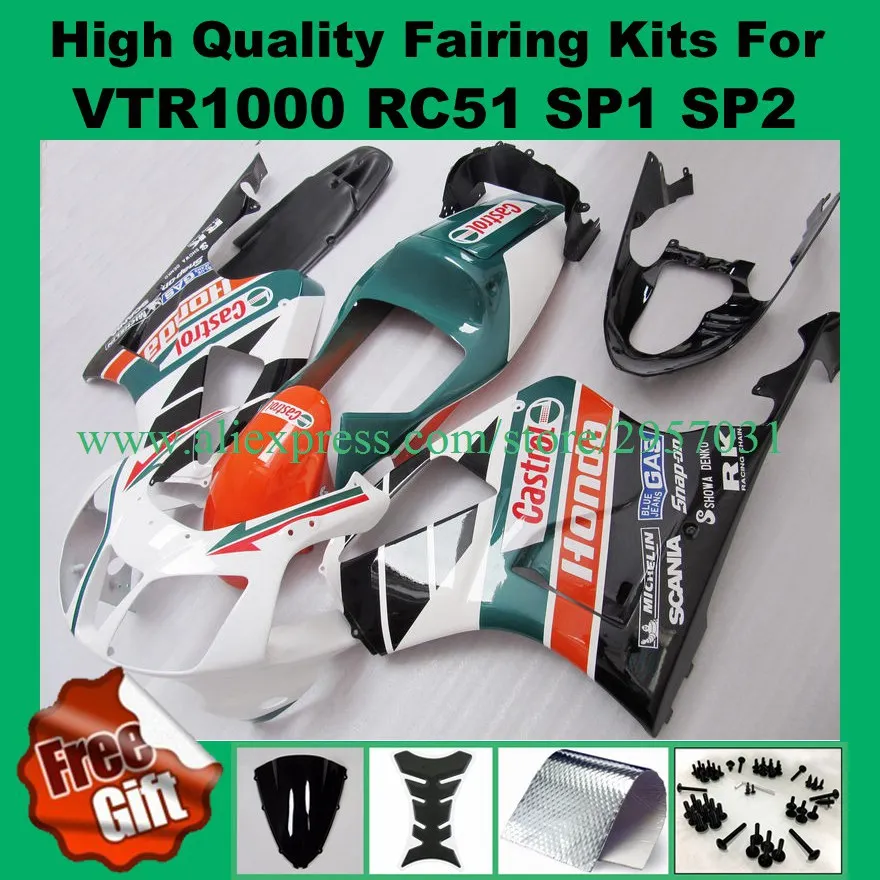 Комплект винтов для Honda VTR1000 RC51 2000-2007 VTR 1000 00 01 02 03 04 05 06 07 RVT1000RR | Автомобили и