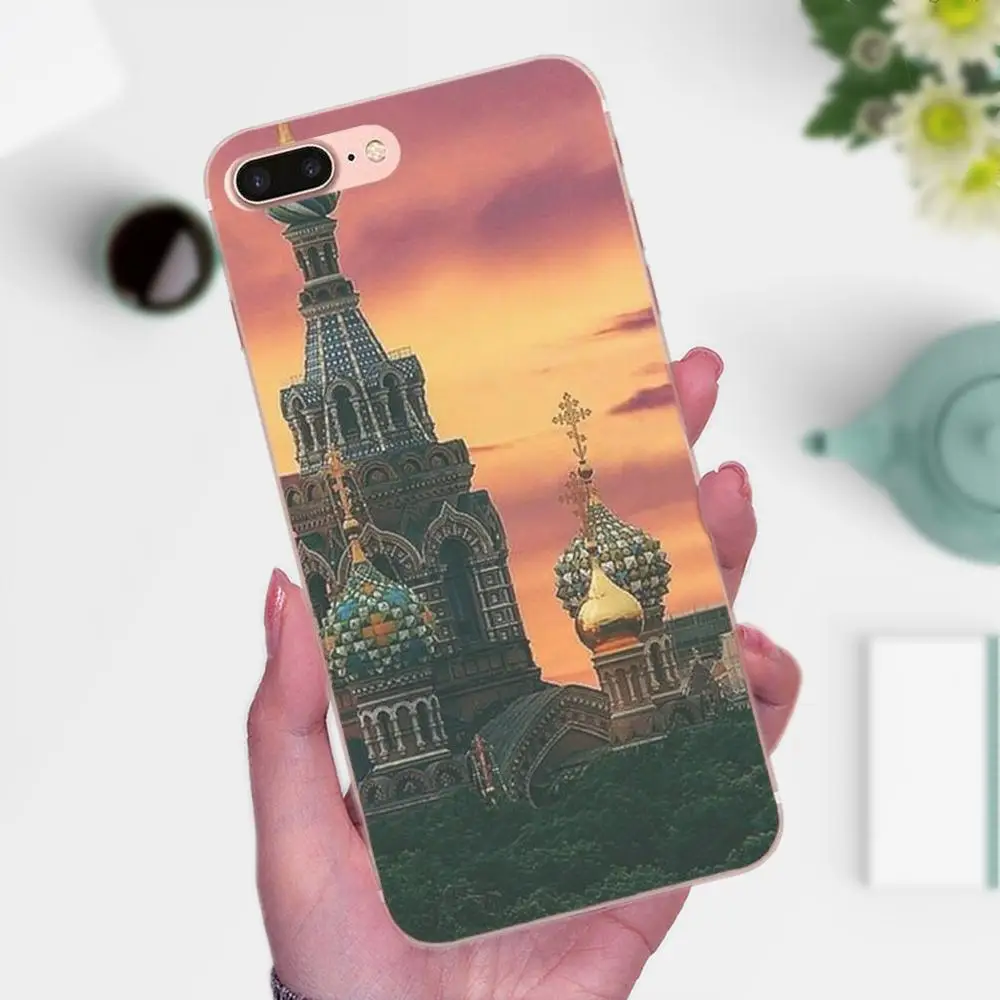 Россия Москва ночь для Galaxy A3 A5 A7 On5 On7 2015 2016 2017 Grand Alpha G850 Core2 Prime S2 I9082|Бамперы| |