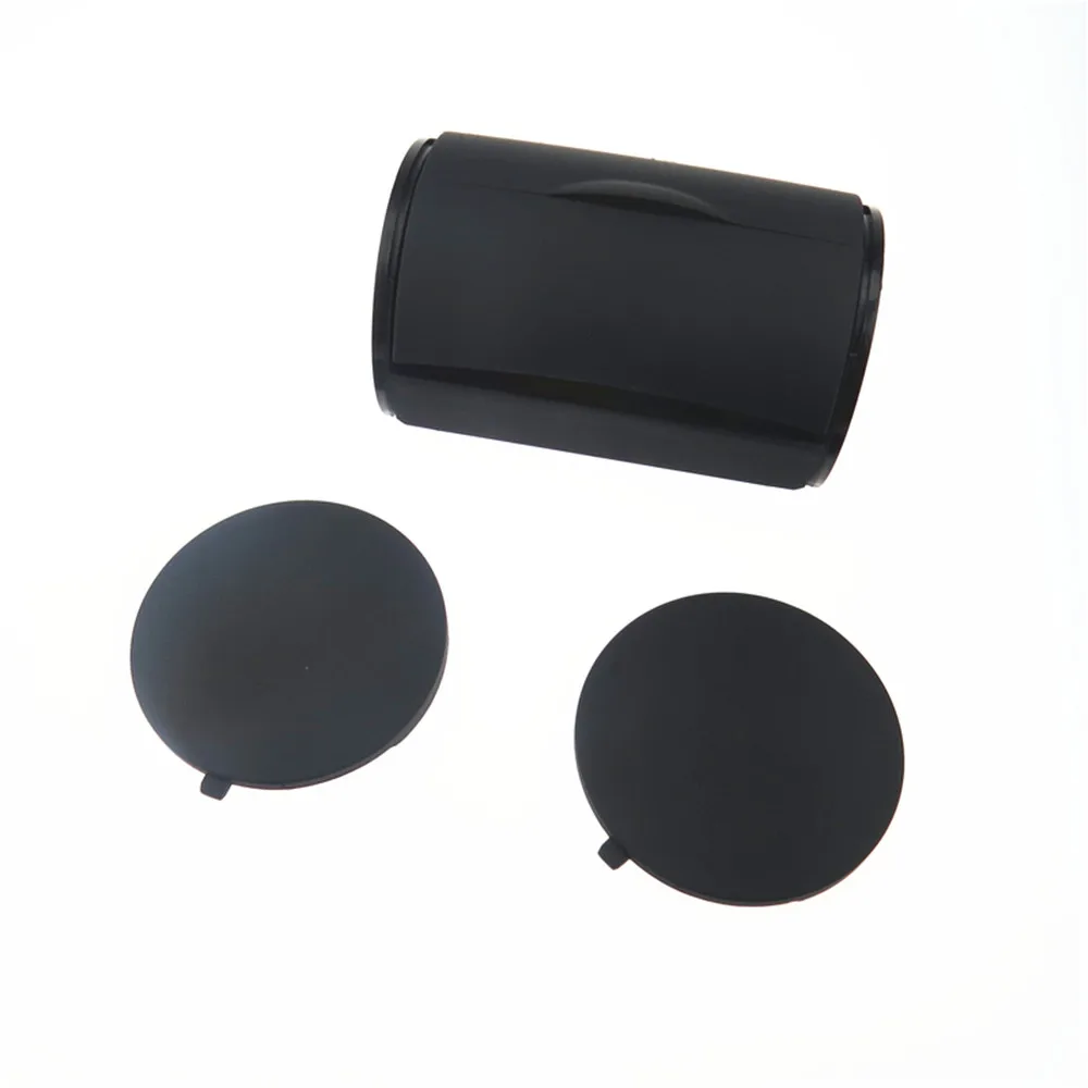 1J0857962H-1Set SCJYRXS 1 комплект черная ABS пластиковая пепельница для заднего ряда пепельница коробка+ Боковая крышка 1J0863359E для Bora MK4 Golf 4 1J0857962H 1J0 857 962H - Название цвета: 1J0857962H-1Set