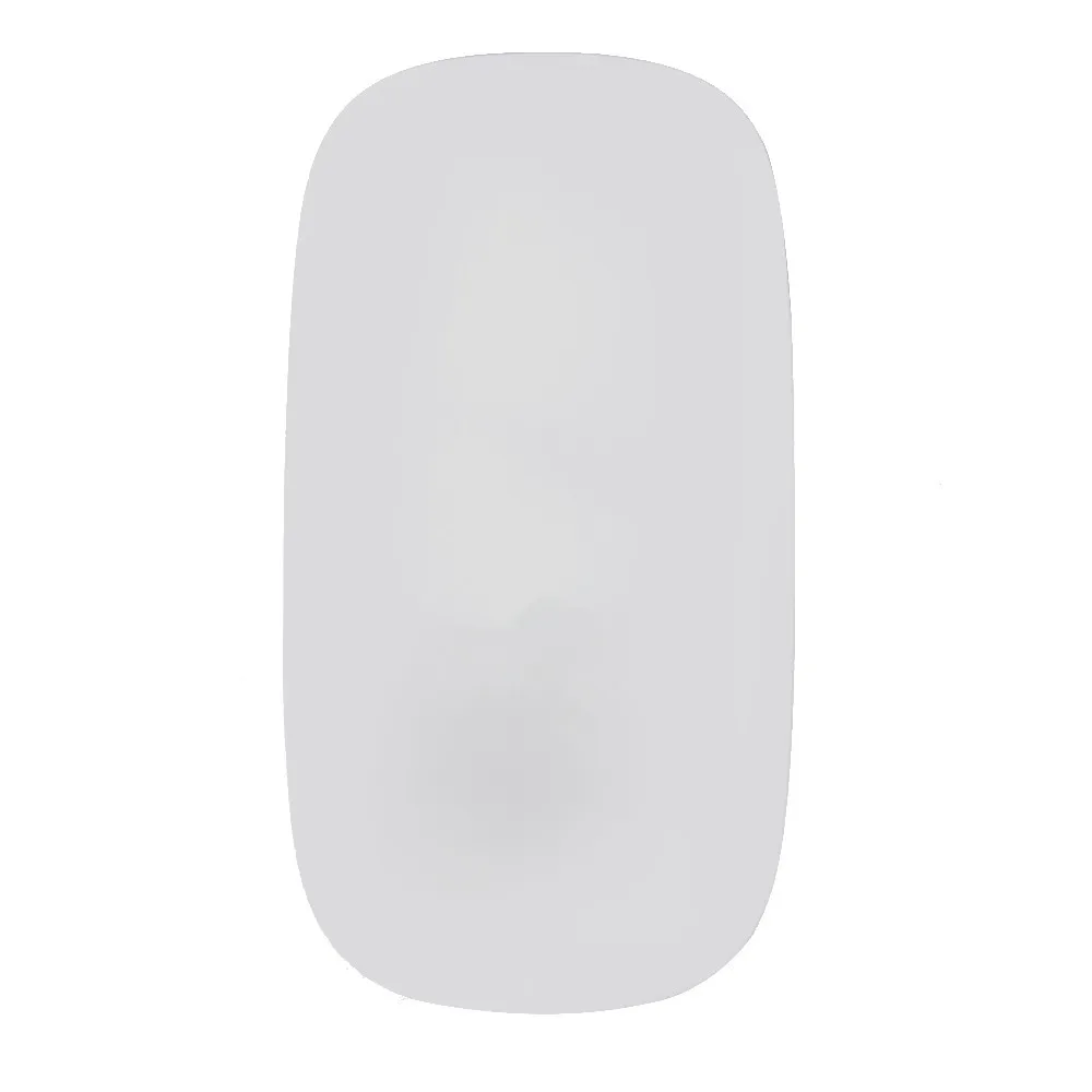 white wireless mouse Тонкая Бесшумная сенсорная USB Беспроводная мышь для Mac, Apple, ноутбука, ПК, microsoft Windows, компьютерные мыши, 1200 dpi, 2,4G, эргономичная Волшебная мышь - Цвет: white wireless mouse