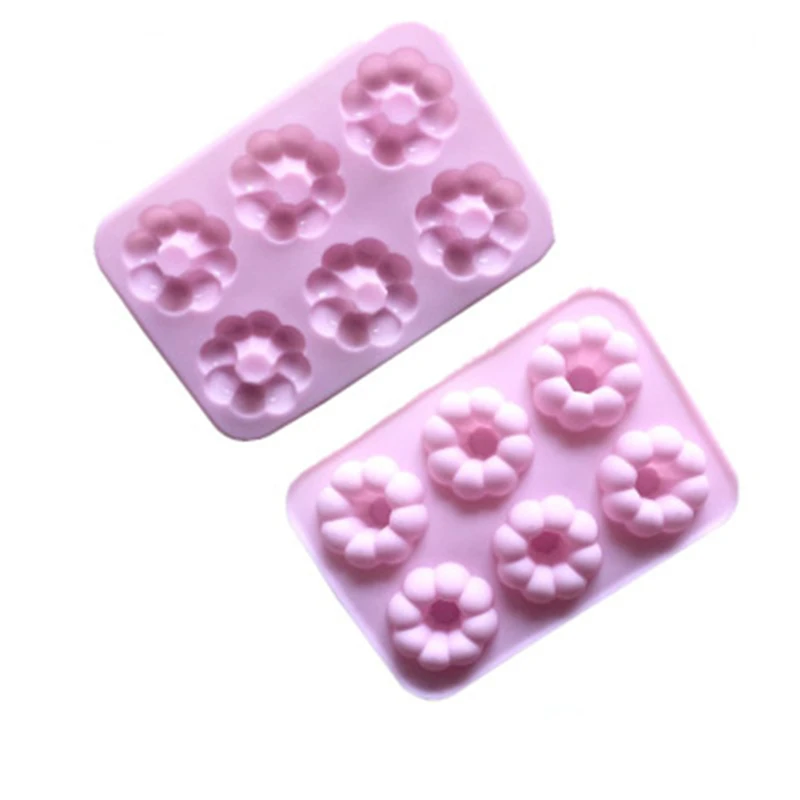 Кружевная силиконовая формочка для пончиков DIY инструмент декорирования тортов