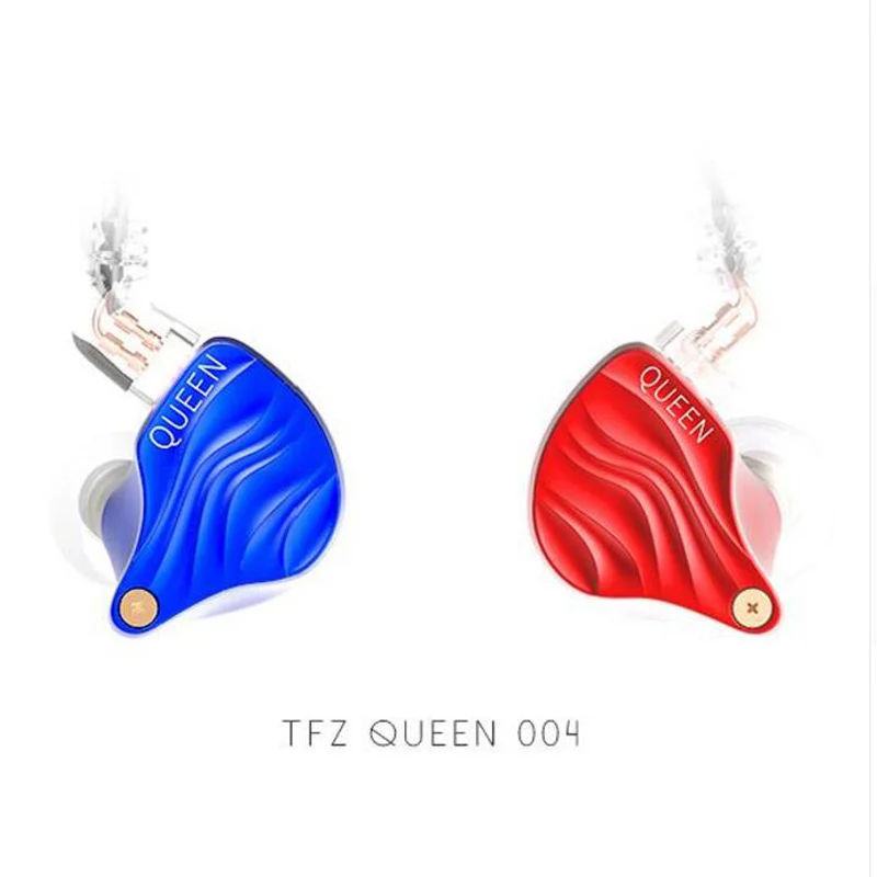 Ароматный Zither TFZ QUEEN 2Pin интерфейс металлический HIFI монитор IEM 3 5 мм в ухо