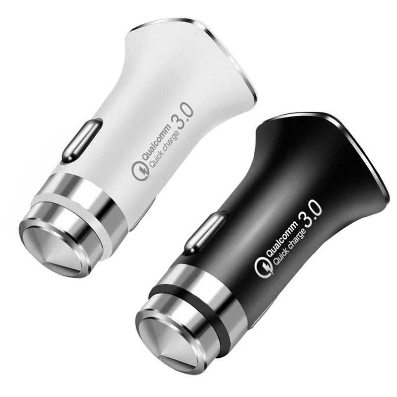 Быстрое Автомобильное зарядное устройство QC 3 0 USB кабель для передачи данных