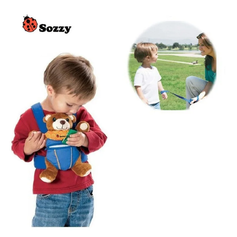 Sozzy страховочный рюкзак с веревкой для детей ясельного возраста ремни