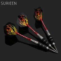 professional 3 pcs 22g steel needle tip darts copper electronic dart with grooved aluminium shafts nice laser flights barrel