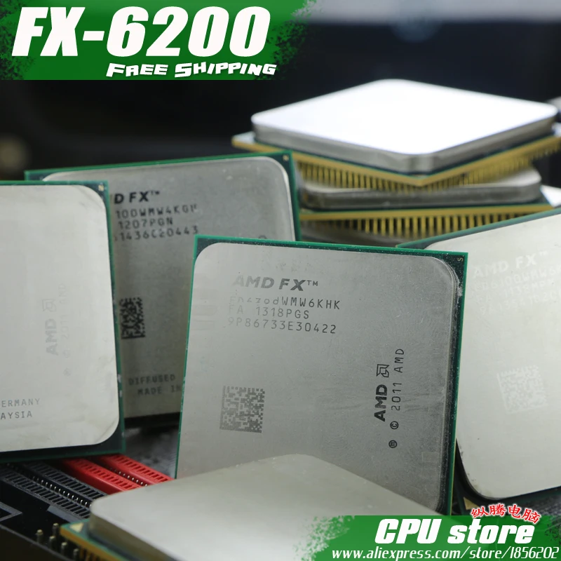 Процессор AMD FX 6200 AM3 + 3 8 ГГц/8 Мб/125 Вт шесть ядер процессор последовательные части