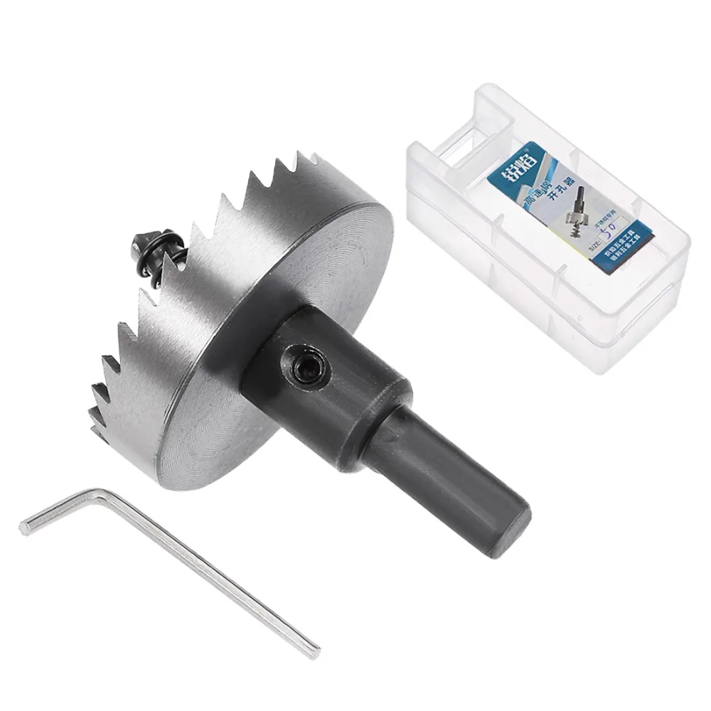 

Uxcell 1PCS 48/45/42/38/36/35/50mm Cutting Dia. HSS Drill Bit Hole Saw Cutter for Drilling Large Diameter Holes Metal Alloy Wood