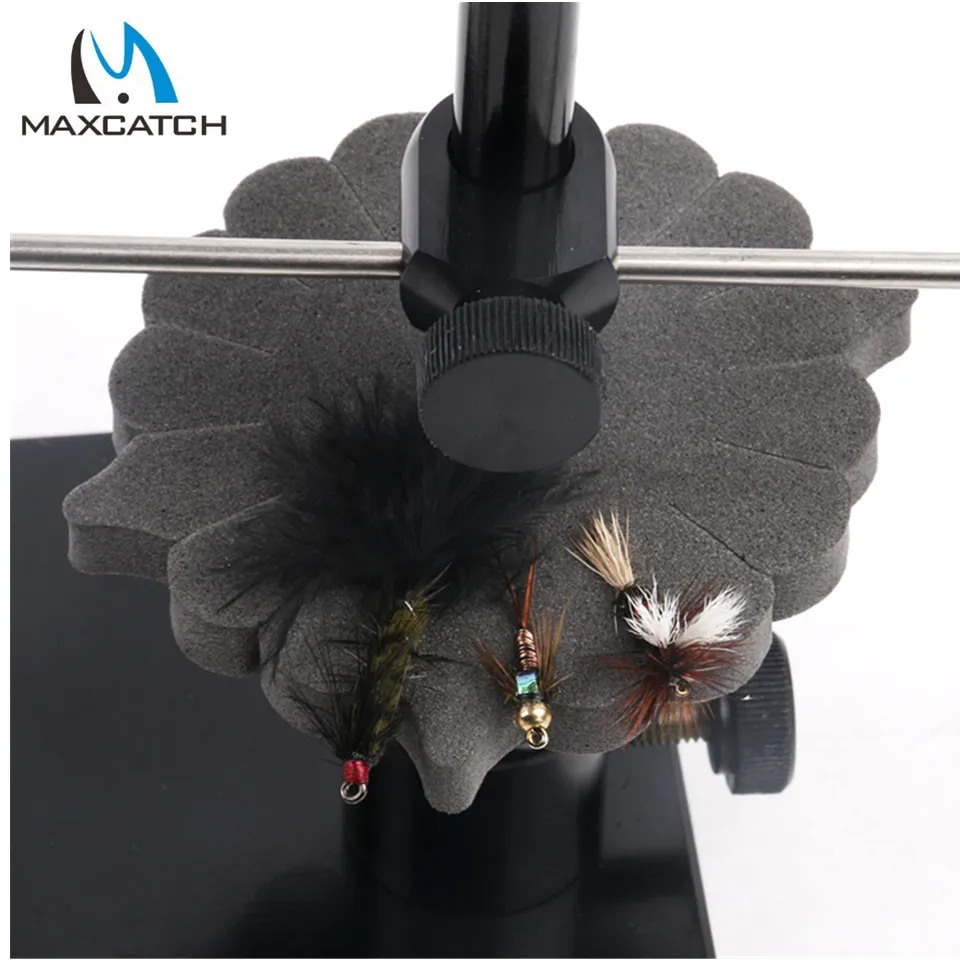 Maxcatch новый железный роторный мухобойка тиски с тяжелой базой инструмент