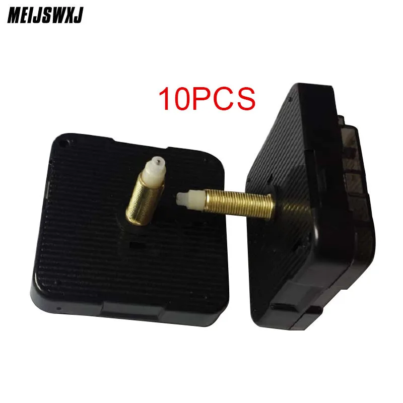 

10 шт., кварцевые кинетические часы с механизмом работы, Длина оси 28 мм