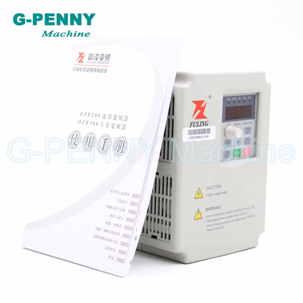 2.2kw VFD драйвер переменной частоты VFD инвертор 1HP/3HP вход 3HP выход ЧПУ шпиндель мотор драйвер шпинделя управление скоростью двигателя