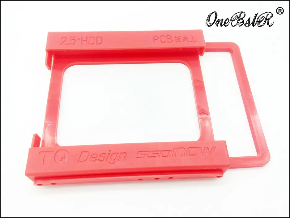 2," SSD жесткий диск на 3,5" отсек для крепления HDD пластиковый кронштейн док-адаптер лотка безвинтовая установка Простая