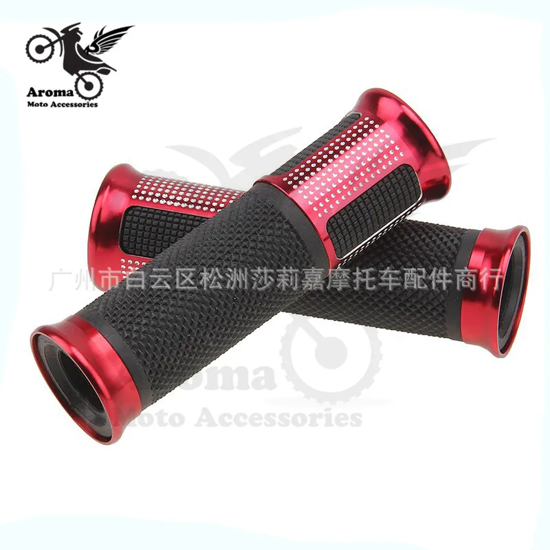22MM colorful rubber moto accessories motorbike handle bar for kawasaki honda suzuki benelli yamaha handlebar motorcycle grip | Автомобили