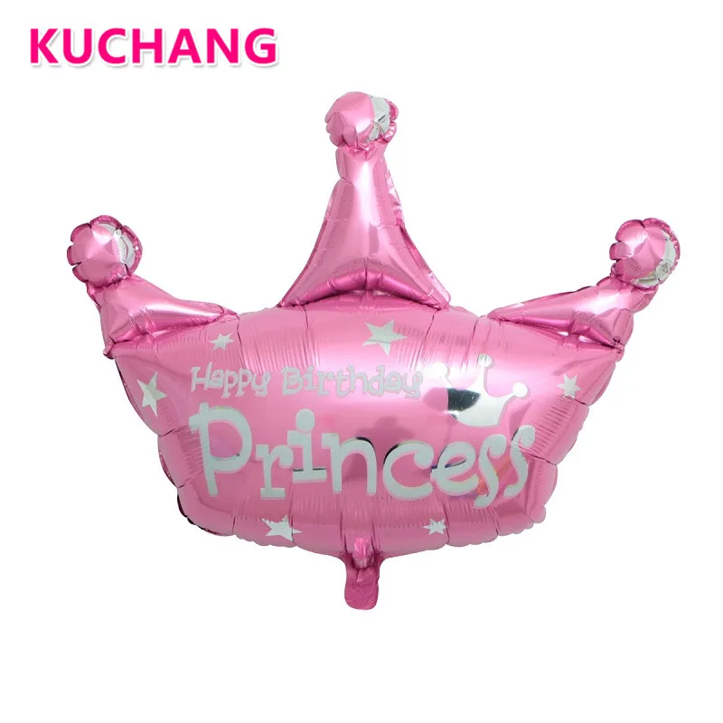 Шары из фольги с короной kuchang1шт. украшения для детской вечеринки на день рождения