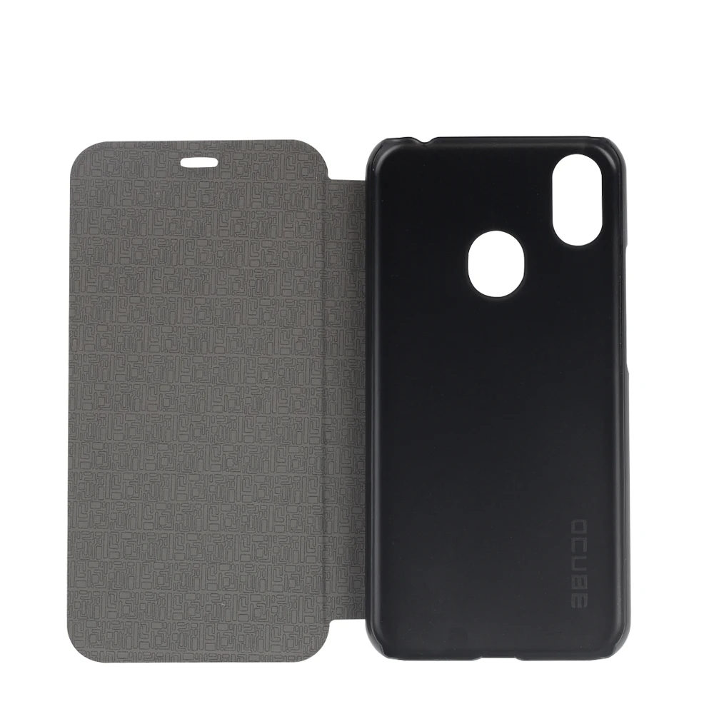 Роскошный чехол Ulefone X из искусственной кожи откидной с функцией подставки задняя