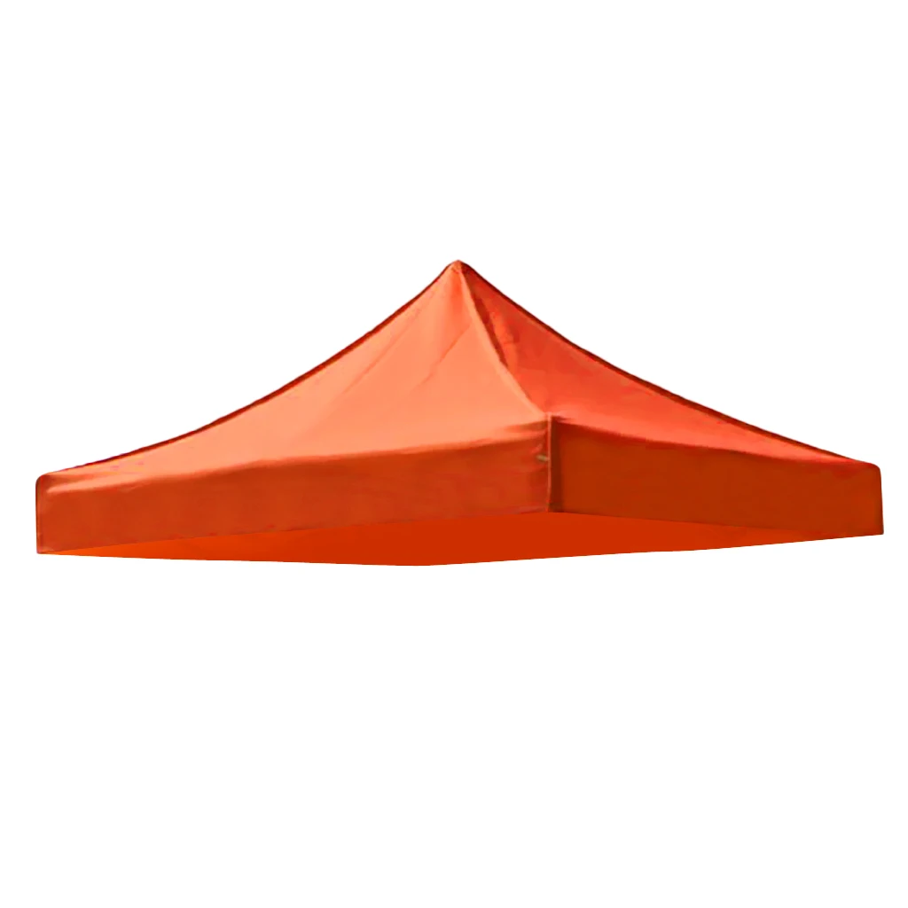 Orange 3x3m Верхняя крышка наружная беседка шатер для сада Замена тента от солнца на открытом воздухе 2,9x2,9 м аксессуары для кемпинга - Цвет: Orange 3x3m