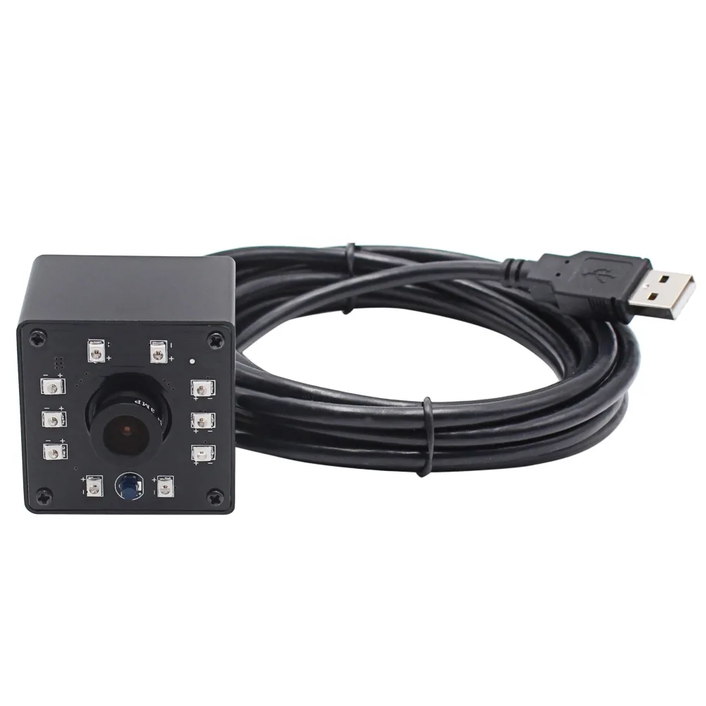 1280*720 H.264 30fps ИК камера видеонаблюдения USB CMOS Ominivision OV9712 ПК веб с поддержкой Windows Linux