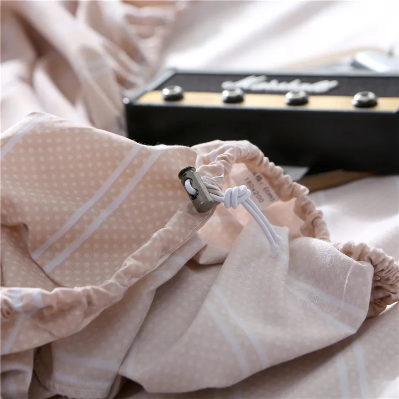 Lowdream натяжная простыня постельное белье комплект ЕС двойное покрывало углы на