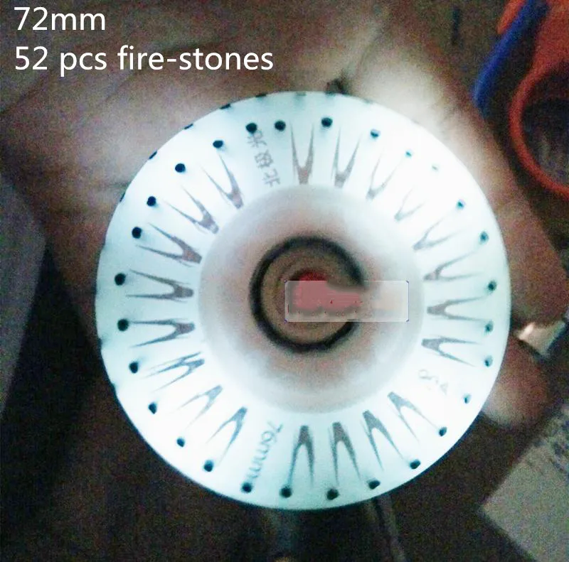4 pcs 72mm White 4 шт./компл. Flash крутящихся колесиках 90A твердость блестящие подшипники для роликовых Инлайн коньков колеса роликовые коньки огонь-камнями подшипники включены - Цвет: 4 pcs 72mm White