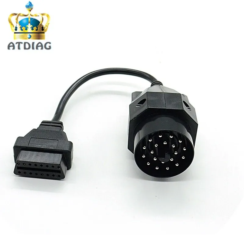 Бесплатная доставка адаптер OBD для BMW 20 pin II PIN к OBD2 16 контактный разъем e36 e39 X5 Z3|16