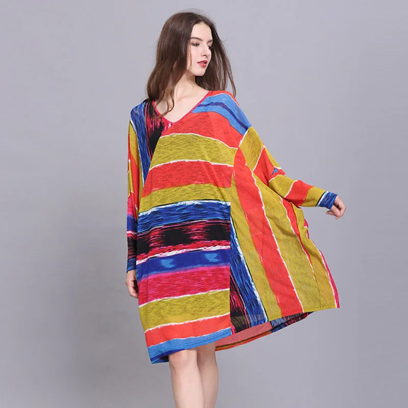 Платья свитеры трикотажные Мода 2017 г. для женщин Для взлетно посадочной полосы