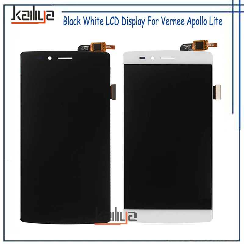 ЖК дисплей Экран дисплея для vernee Apollo Lite + Сенсорный экран планшета Ассамблеи