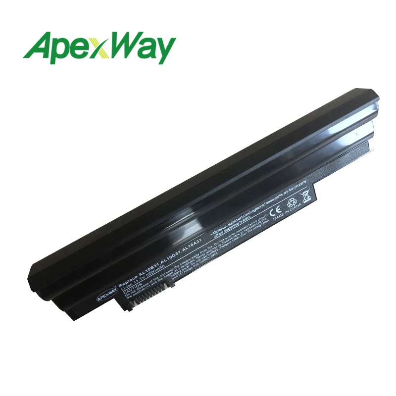 6 элементный Аккумулятор 11 1 В для Acer Aspire One 522 722 D255 D257 D260 D270 AC700 AL10B31 AL10A31 AL10G31 AO522 AOD255