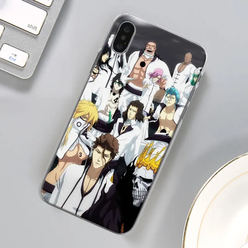 Японский отбеливатель чехол для телефона аниме для Apple iPhone X XR 7 8 Plus 6 6s Plus XS MAX 11 Pro MAX SE чехол для телефона Coque