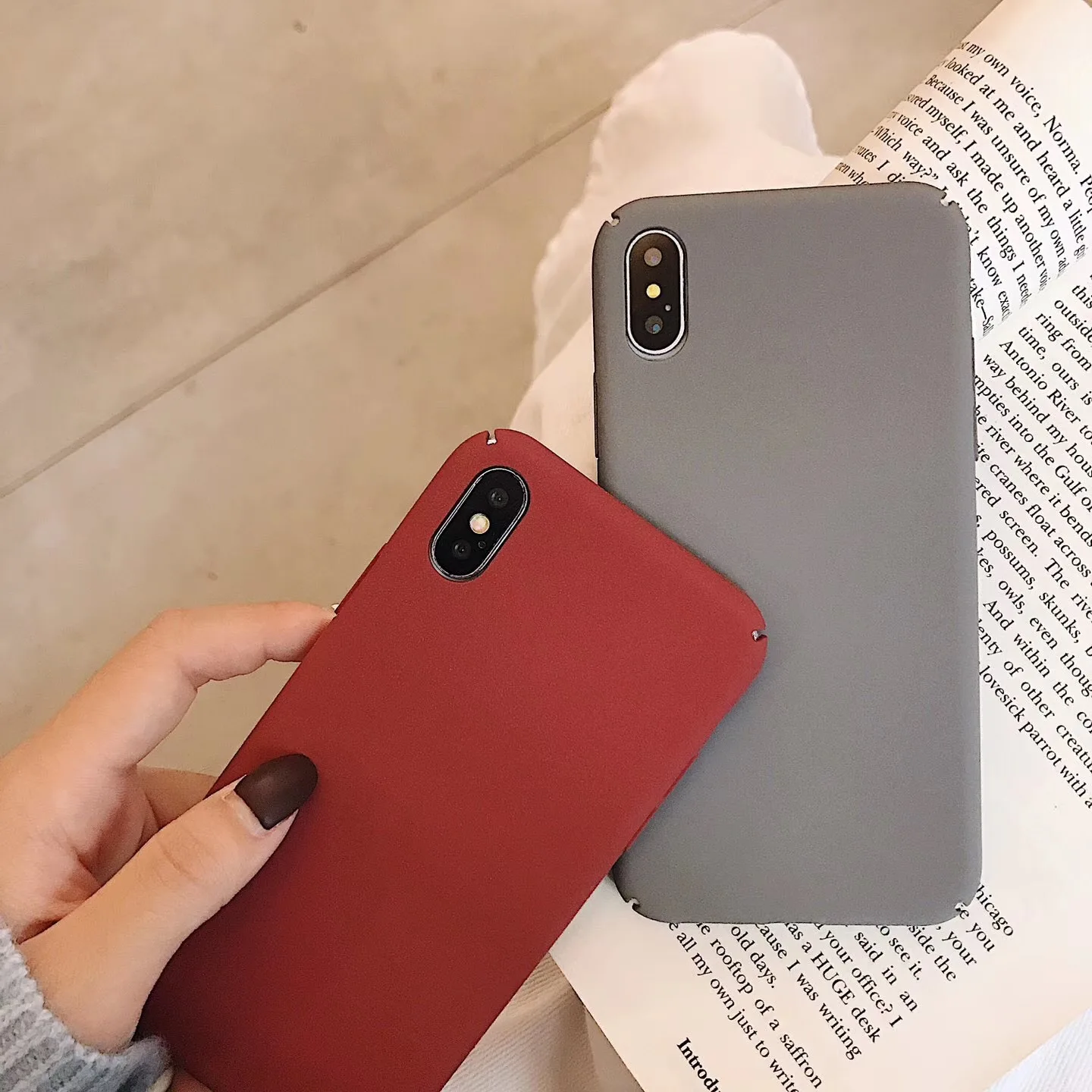 Высокое качество жесткий песком чехол для oneplus 6 t NEX 5 в виде ракушки матовый Scrub 3