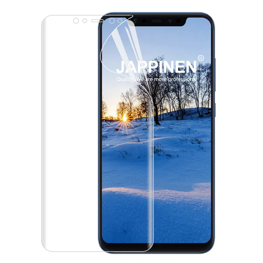 Jappinen передняя + задняя/комплект пленка из мягкого ТПУ 3D полное покрытие протектор