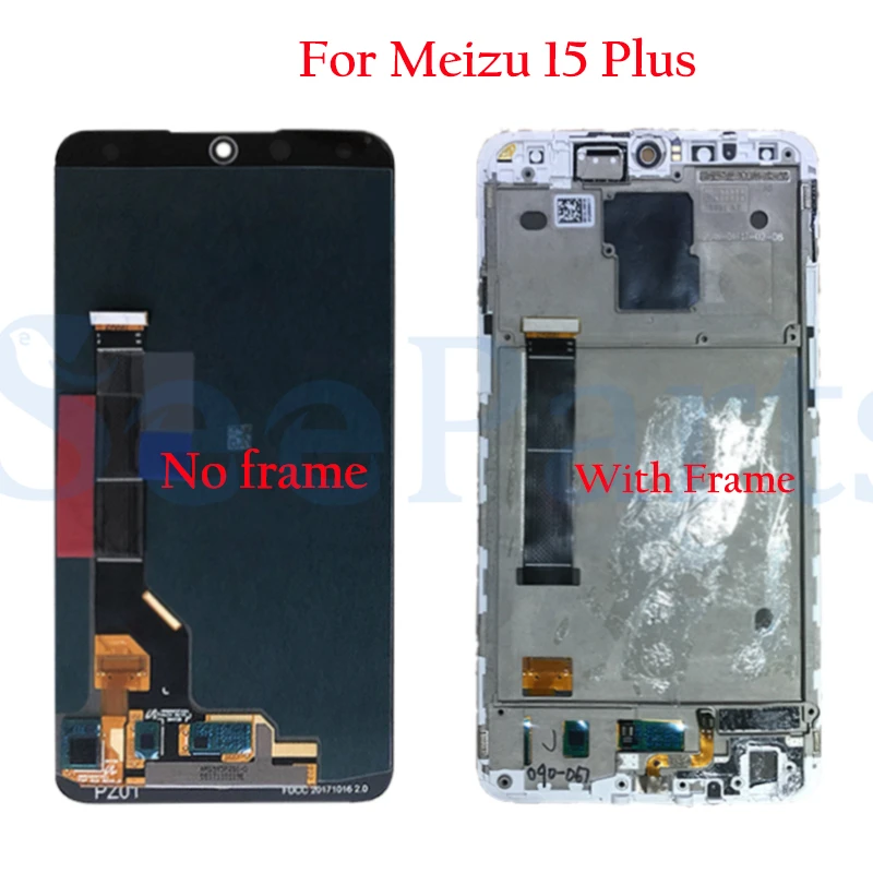 Meizu 15, ЖК-дисплей, сенсорный экран, дигитайзер, панель в сборе, M15, дисплей для Meizu 15 Plus, ЖК-дисплей, полный экран, запасные части