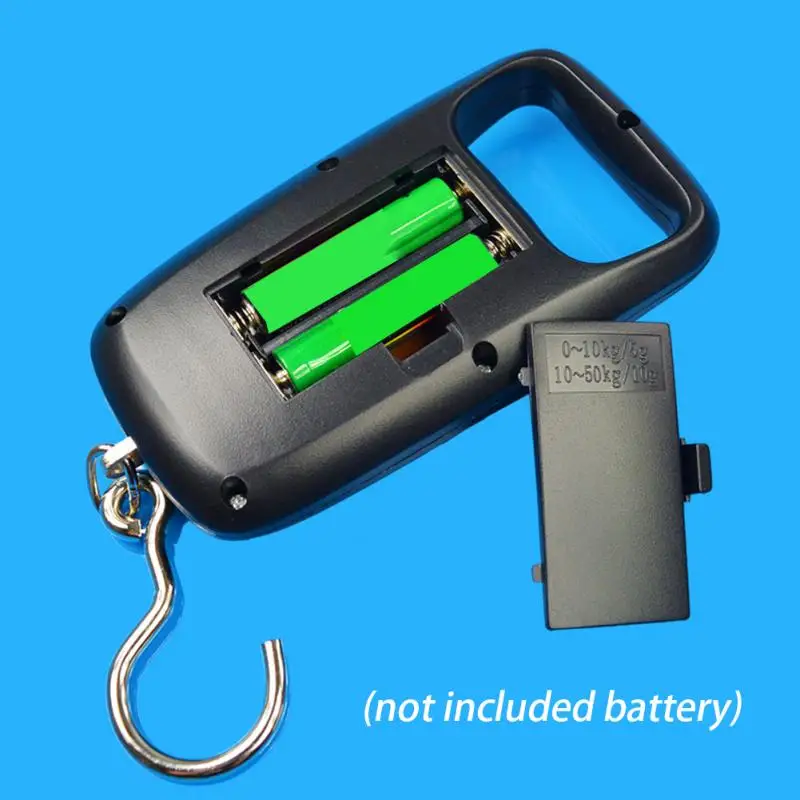 50 кг/1 г lcd Цифровые подвесные багажные весы с крючком Электронные карманные