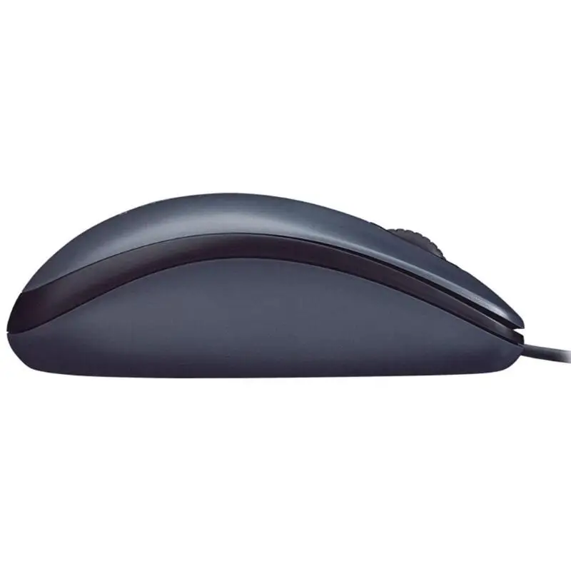 Проводная USB мышь logitech M90, эргономичный дизайн, оптическая мышь, Классическая, для офиса, дома, универсальная мышь для компьютера, ноутбука, настольного ПК