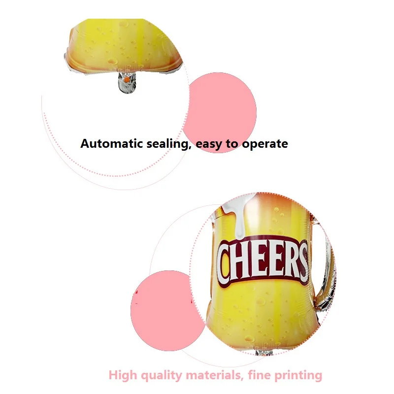 56 шт. счастливый Октоберфест буквы пивные чашки шаблон воздушный шар из майлара