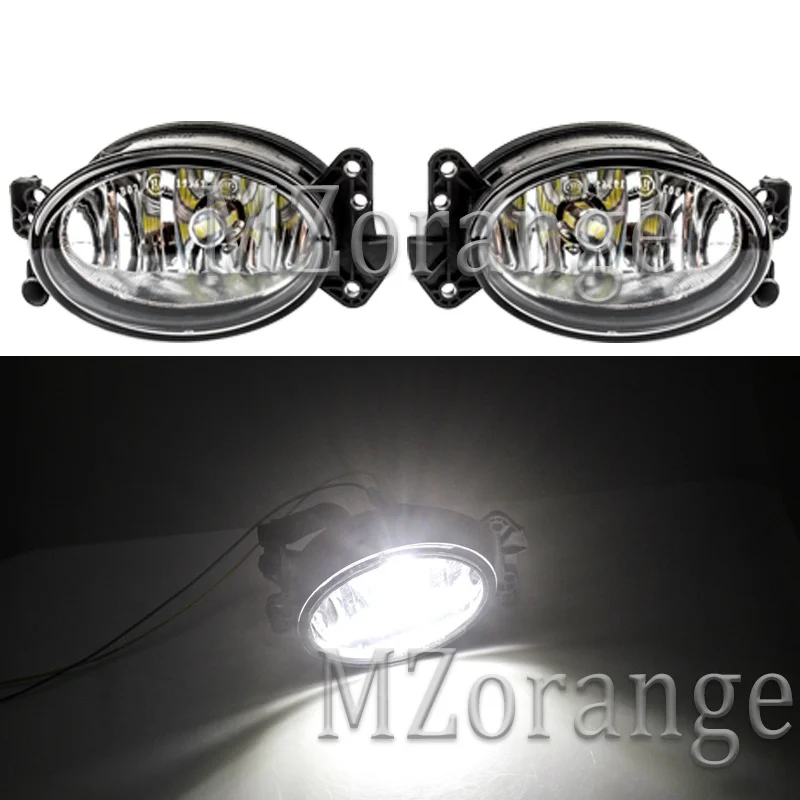 LED W211 головной светильник W204 DRL для Mercedes-Benz W164 головной светильник s 2002-2009 противотуманный светильник s Противотуманные фары противотуманный светильник Дневной светильник противотуманный светильник - Цвет: LED