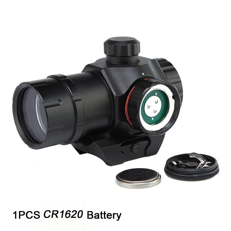 

Hunting Tactical Mini 1x22 Red & Green Dot pistol Sight Scope Airsoft Riflescope Hunting Scope for 20mm Rail